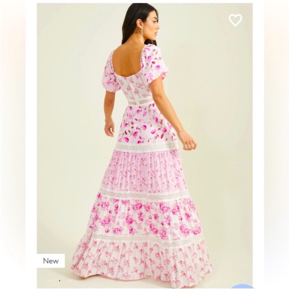 Altar'd State Pink Floral Maxi Dress - Picture 4 of 7